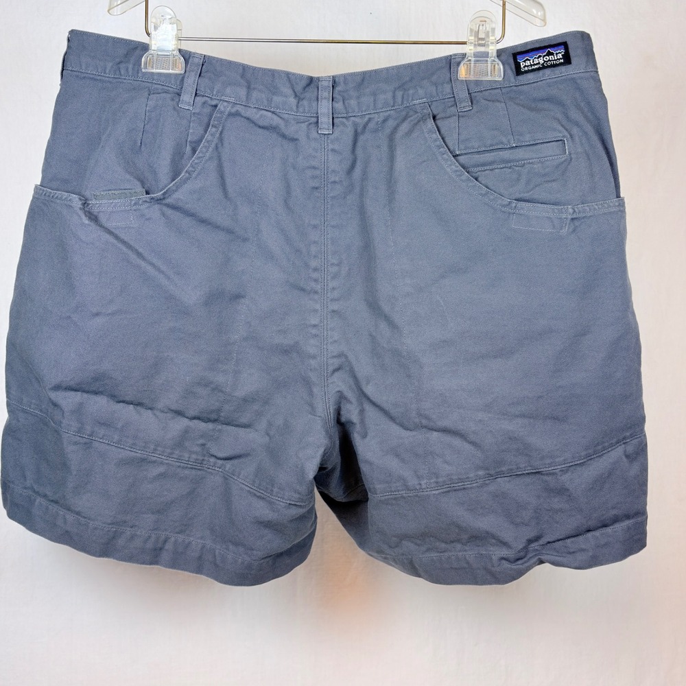 Patagonia Stand Up Shorts Mens 40 Blue Gray Organic Cotton Canvas 57227 SP11 - Picture 5 of 10